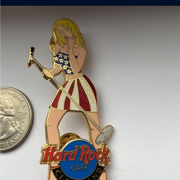 Hard Rock Cafe Cleveland pin - Picture 3 of 6